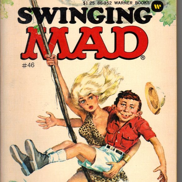 Mad Paperback Book - Swinging Mad - Picture 1 of 2